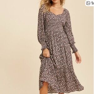 Böhme Ruffle Dress Size Small